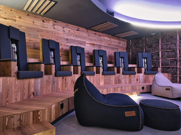 Infrarot-Ruheraum im Wellnesshotel St. Gunther im Bayerischen Wald